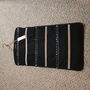 NWT Bagsmart double sided hanging jewelry storage